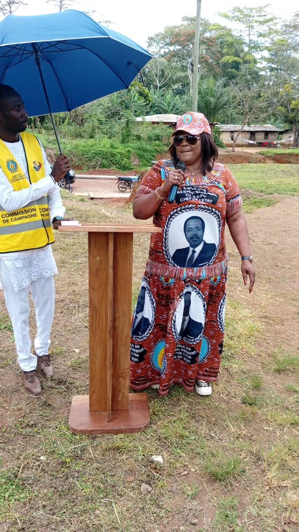 Canton NDOU-LIBI : Mme BILE BIDJANG DOLOREX imprime une campagne à l’américaine