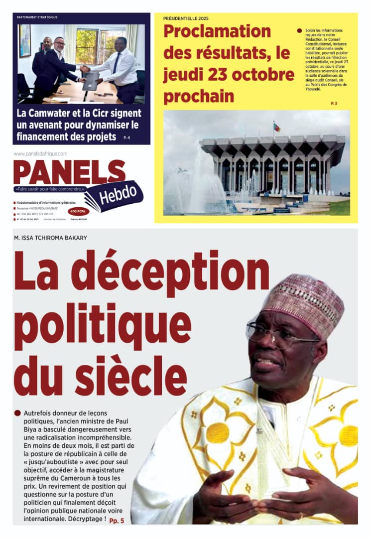 Présidentielle2025:Issa Tchiroma veut jouer avec les camerounais.