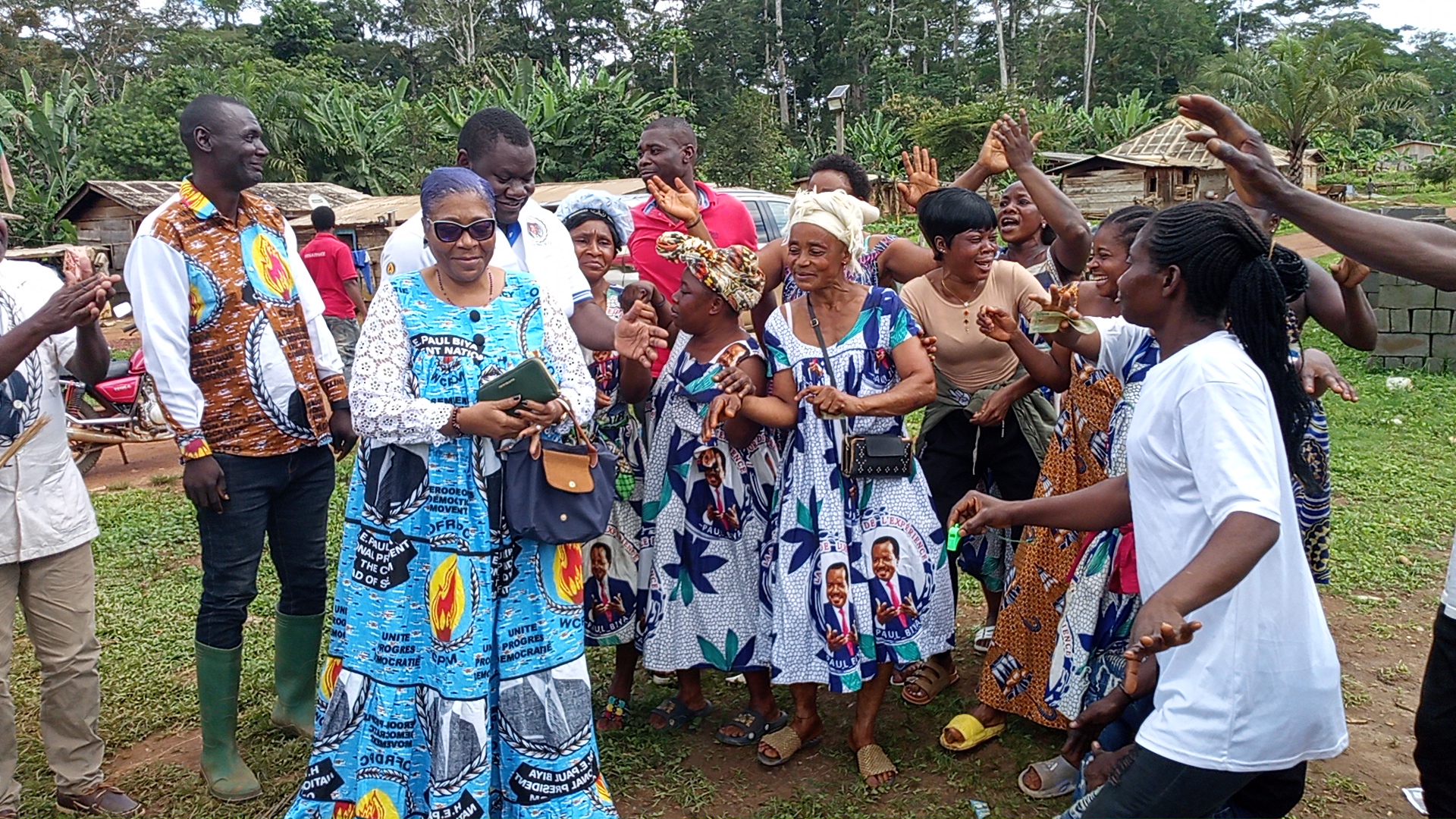 Mvangane:Nkomo-Atong prepare sa Cérémonie   de gratitude pour le plébiscite.            de S.E Paul Biya à la magistrature suprême ce samedi Novembre 2025.