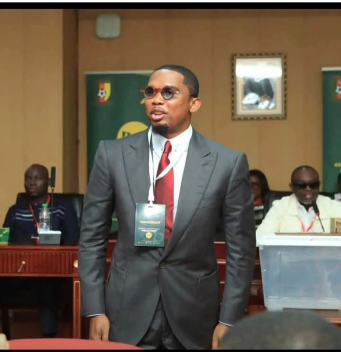 SUD:MICKY BLACK,ÉCRIT À SAMUEL ETOO-FILS