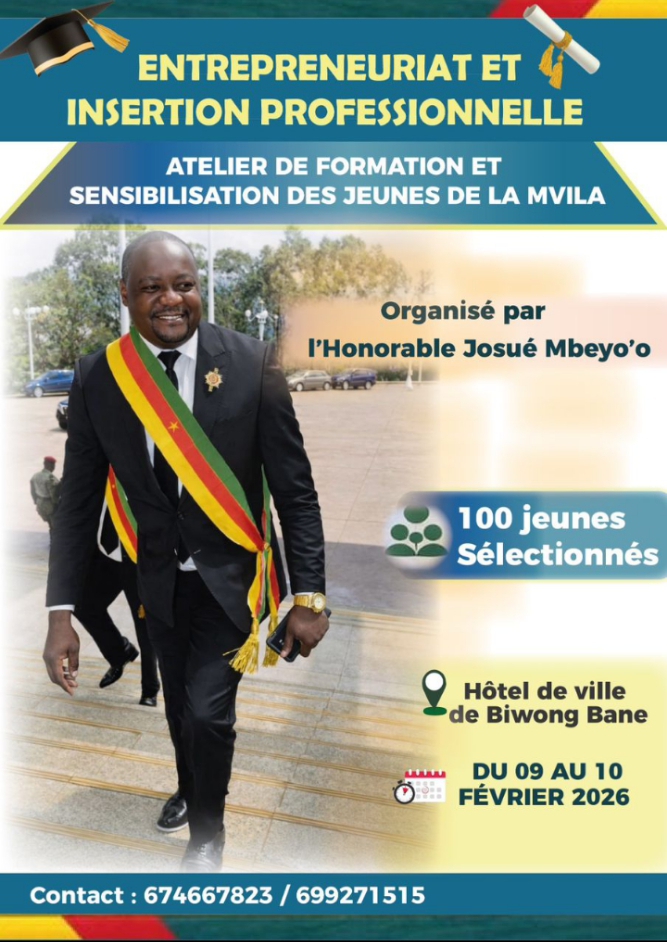 ÉLECTIONS À VENIR : LES POPULATIONS DE BIWONG BANE ET NGOULEMAKONG INTERROGENT LHONORABLE JOSUÉ MBEYOO.