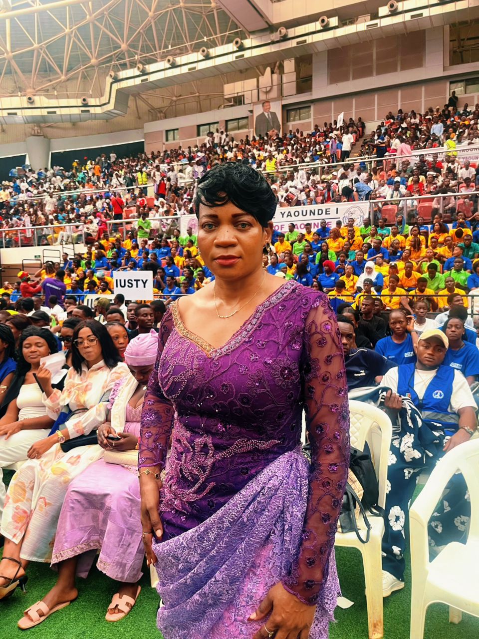 Xandra Beyene,la Présentatrice de lanniversaire de Paul Biya.