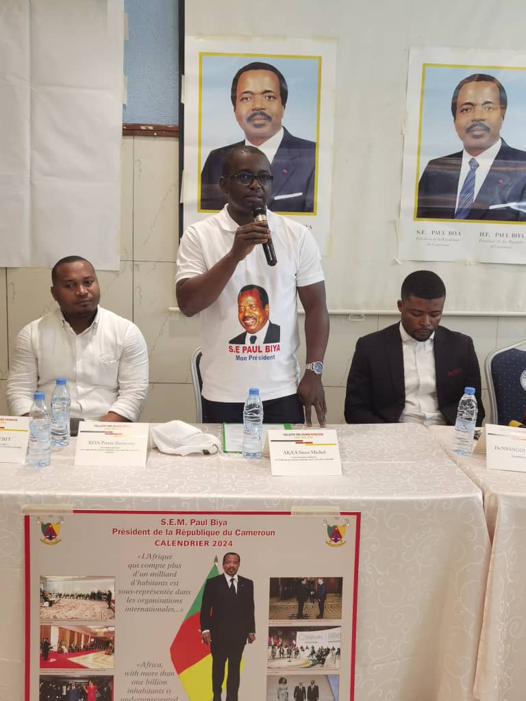 l’Association des Jeunes avec Paul Biya, il s’impose comme une figure montante de l’engagement citoyen au Cameroun.