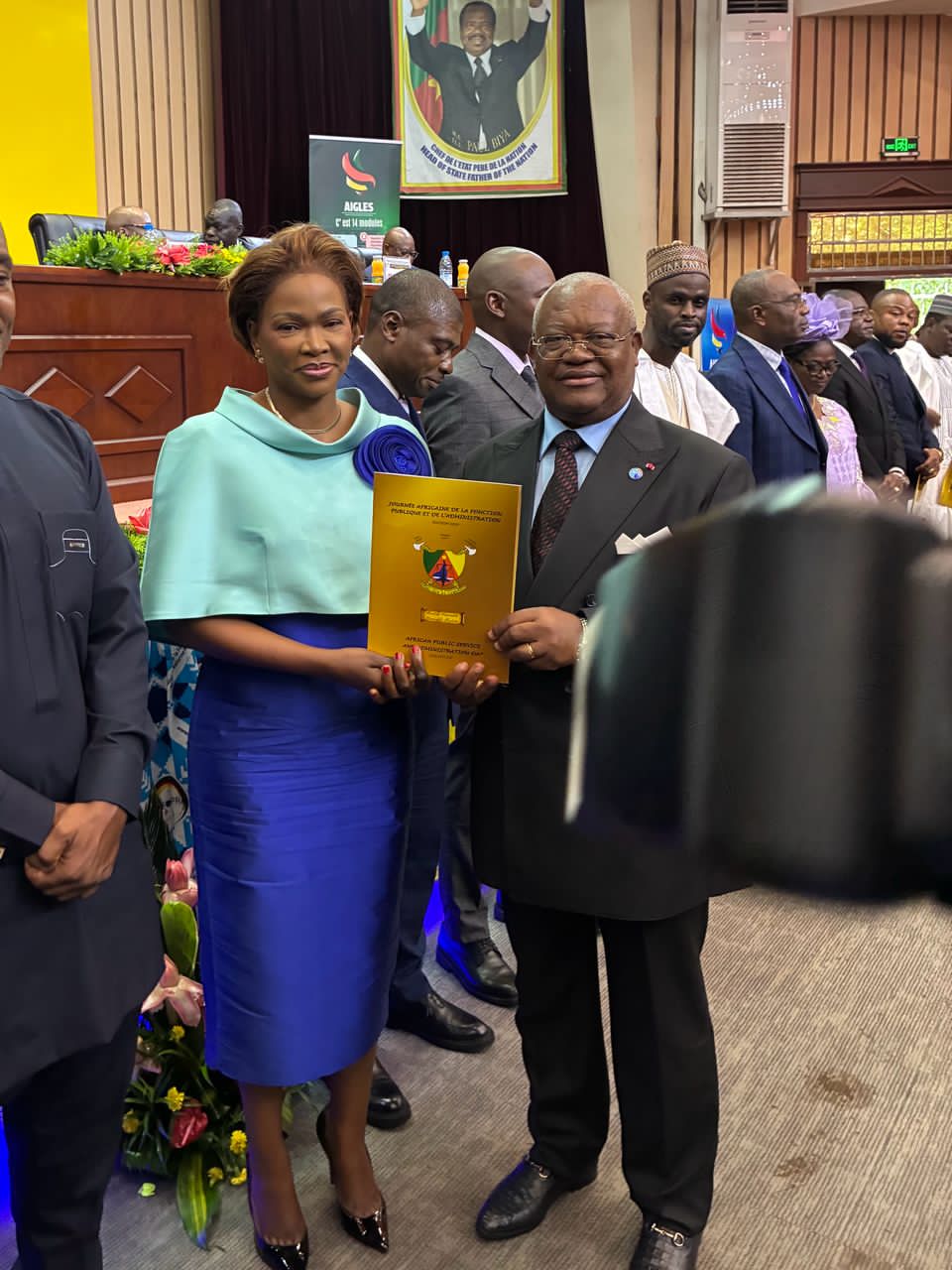 BIWONG-BANÉ À L HONNEUR : MARIE CATHERINE MBARGA DISTINGUÉE PAR UNE MENTION HONORABLE&amp;amp;amp; À L’ENAM