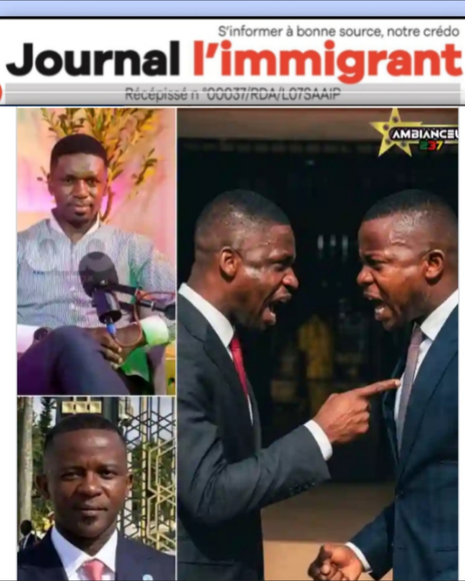MÉDIAS : ERNEST OBAMA ET BRUNO BIDJANG, FIN DU BUZZ, PLACE AU SÉRIEUX   Par Eric Zibi Atangana, Directeur de Publication